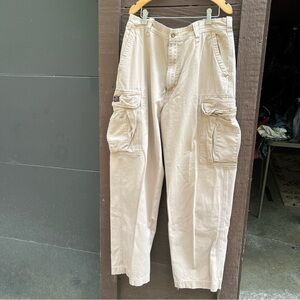 Abercrombie & Fitch Vintage Beige Cargo Pants! 🔥THE 90s!!!
